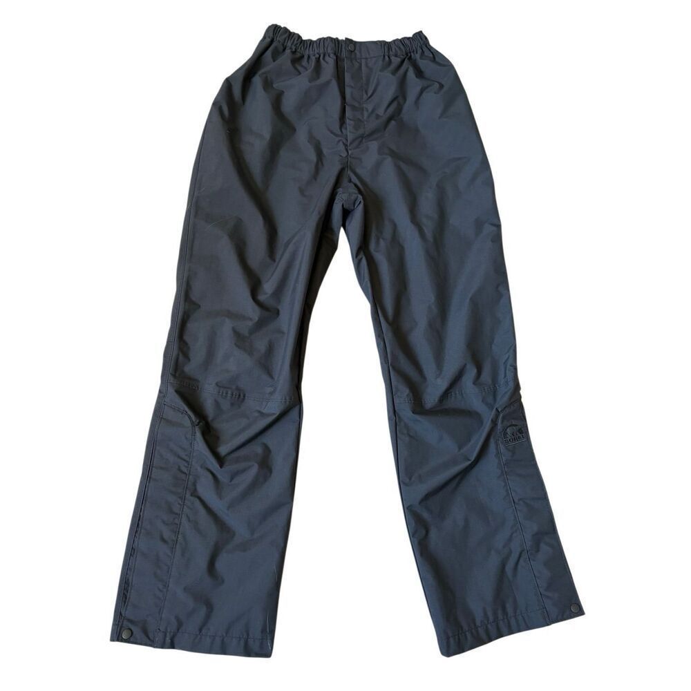 SOREL Omni Shield Womens M Waterproof Pants Lined Black Ski Snowboard Outdoor